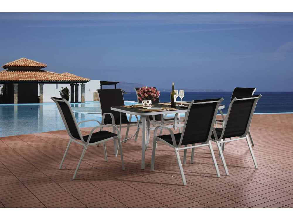Gartenlounge Cordoba + Tropic 6 Personen