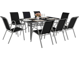 Gartenlounge Cordoba + Tropic 8 Personen