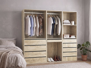 Modulares Ankleideset "Opera" - 3 Elemente - Beige 2