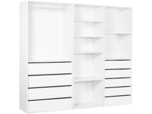 Ankleideset "Opéra" - 3 Elemente - Weiß