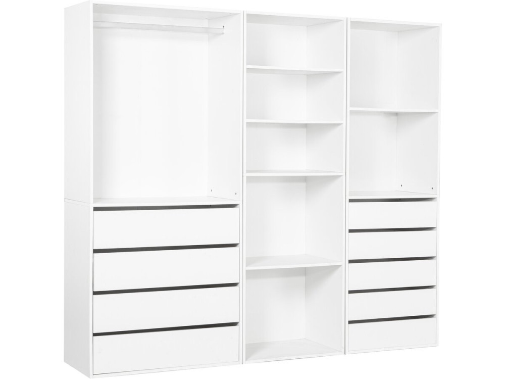 Ankleideset "Opéra" - 3 Elemente - Weiß