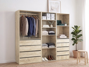 Modulares Ankleideset "Opera" - 3 Elemente - Beige 2