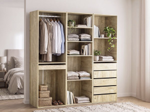 Modulares Ankleideset "Opera" - 3 Elemente - Beige 2