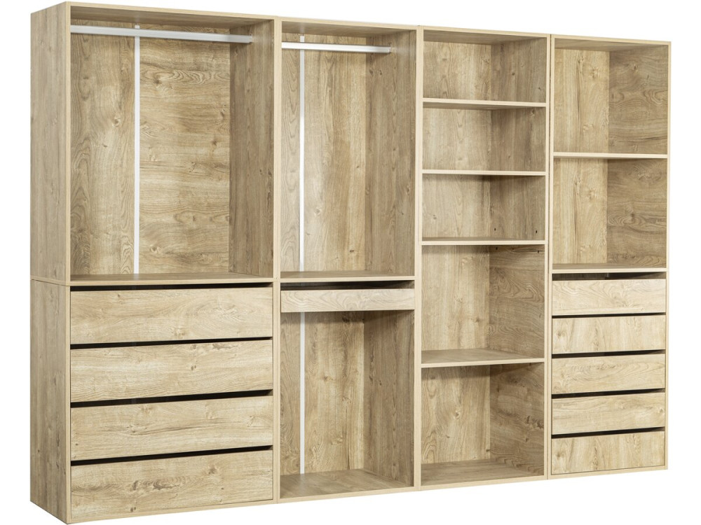 Kit dressing " Opéra " modulable - 4 éléments - Beige