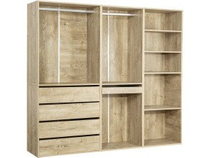 Modulares Ankleideset "Opéra" - 3 Elemente - Beige