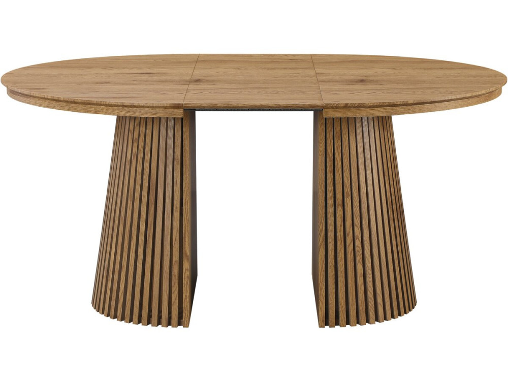 Ausziehbarer Esstisch aus Holz "Sylva" - 120/200 cm - 4 bis 8 Plätze - Braun