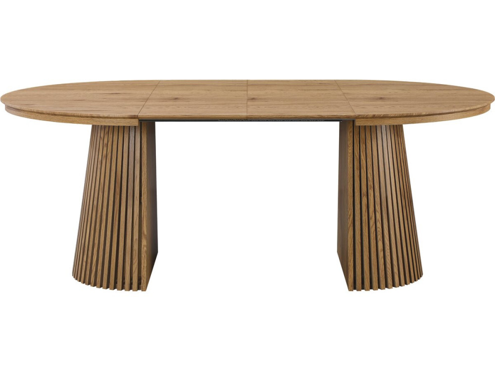 Ausziehbarer Esstisch aus Holz "Sylva" - 120/200 cm - 4 bis 8 Plätze - Braun