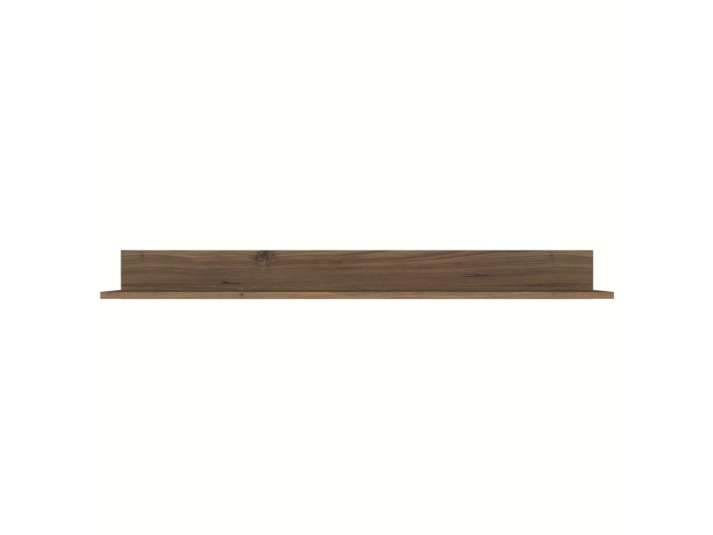 Wandregal aus Holz "Eno" - 135 x 13 x 15 cm - Braun