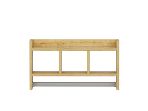 Wandregal aus Holz "Asya" - 63 x 14 x 35 cm - Beige