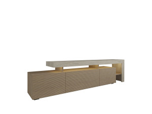 TV-Möbel aus Holz "Beliz" - 192 x 37 x 53 cm - Beige