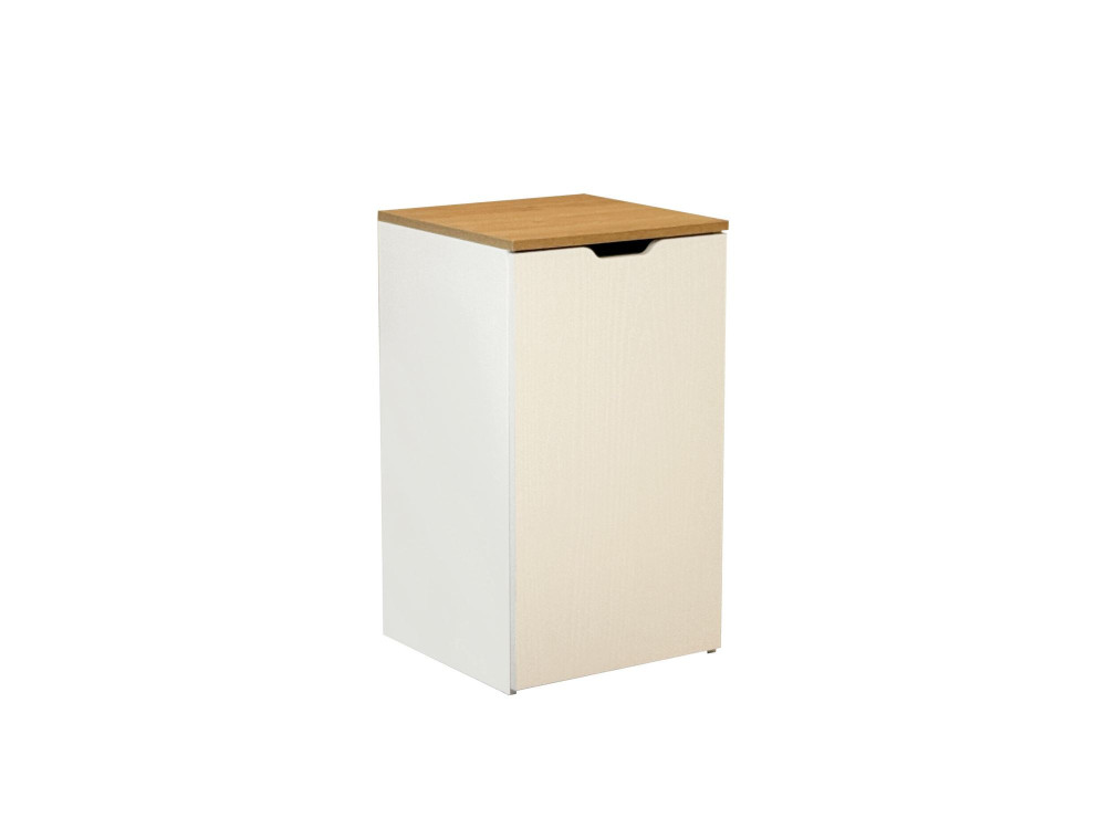 Holzschreibtisch "Modulo" - 97 x 47 x 75 cm - Beige