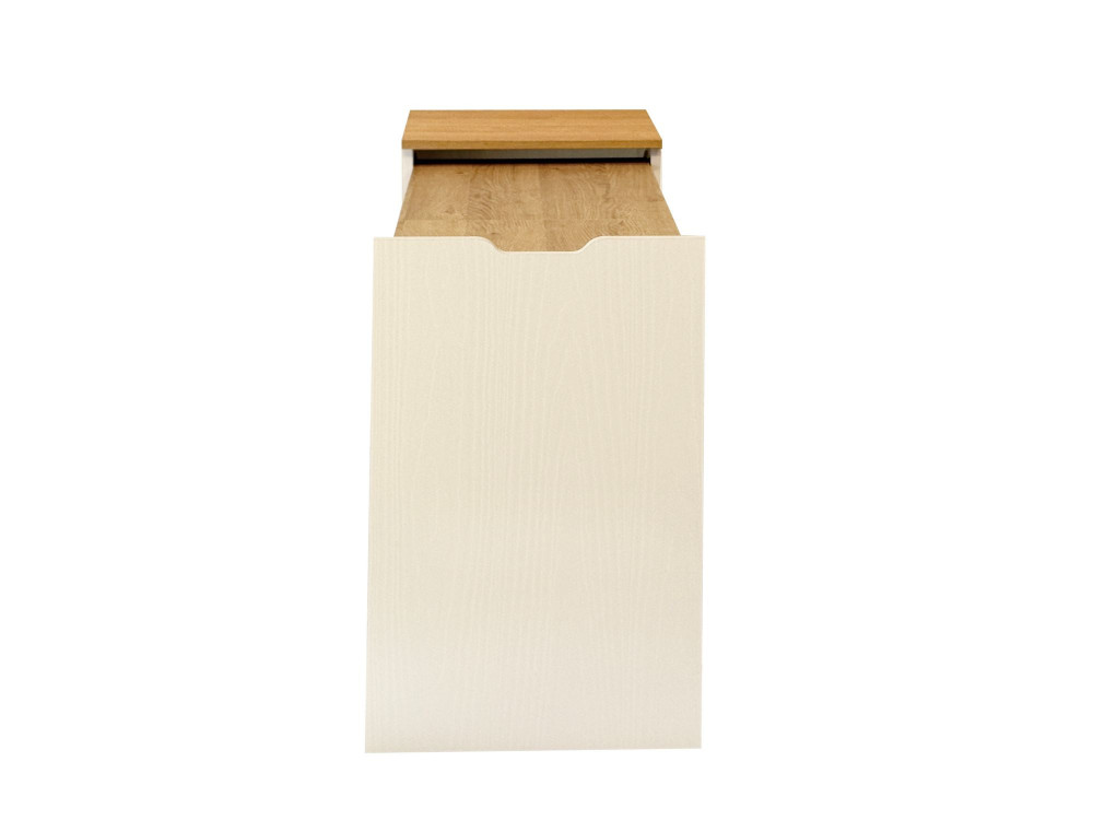 Holzschreibtisch "Modulo" - 97 x 47 x 75 cm - Beige