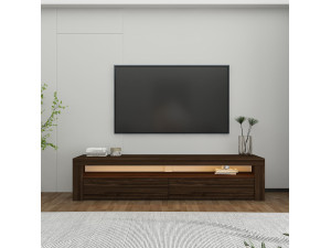 TV-Möbel aus Holz "Bati" - 150 x 36 x 46 cm - Braun 2