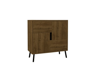 Holzbüffet "Darien" - 76 x 35 x 79 cm - Braun