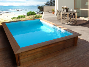 Pool Holz Rechteckig " Toledo"- 3.00 x 2.00 x 0.71 M