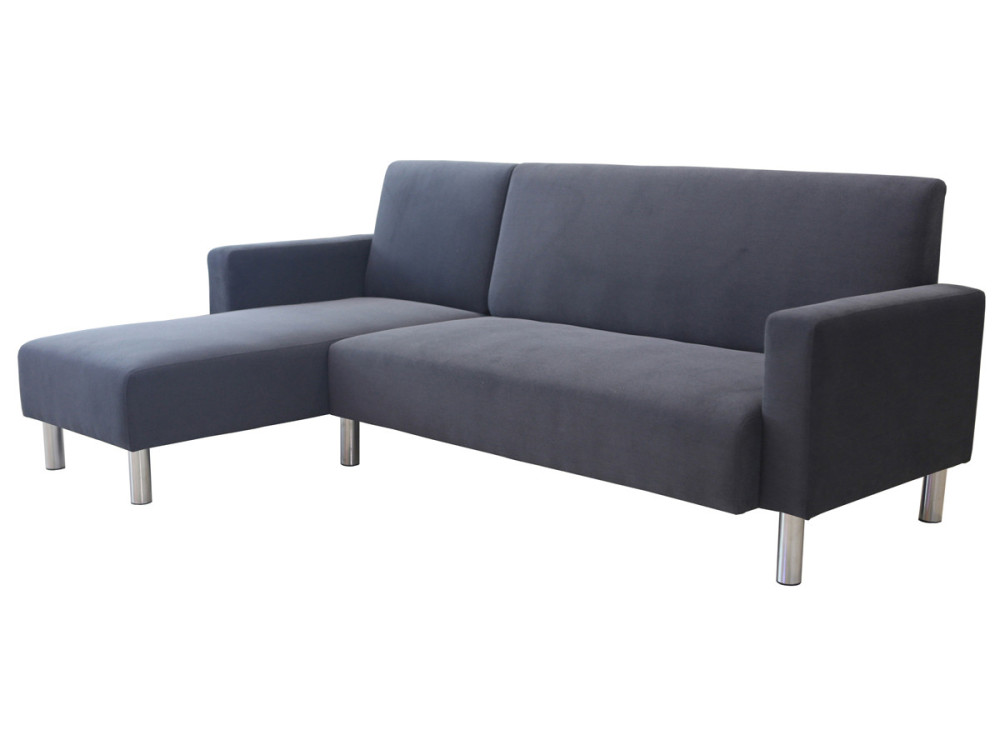 Wendesofa aus Stoff "Rio" - 4-Sitzer - Grau