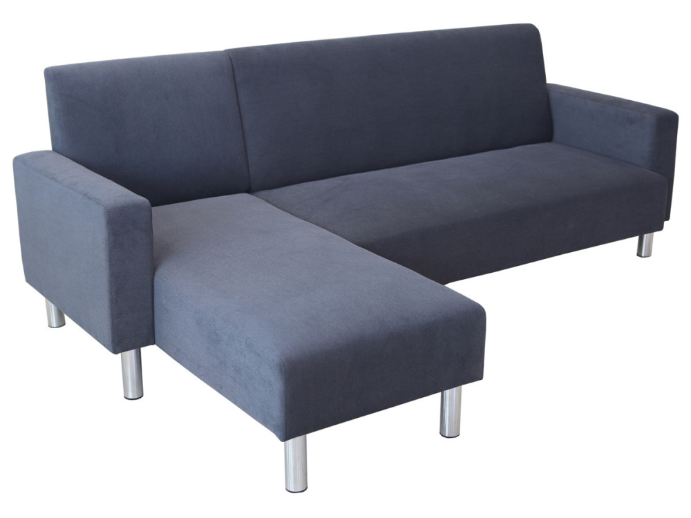 Wendesofa aus Stoff "Rio" - 4-Sitzer - Grau