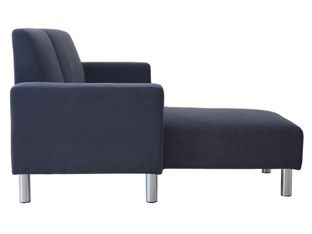 Wendesofa aus Stoff "Rio" - 4-Sitzer - Grau