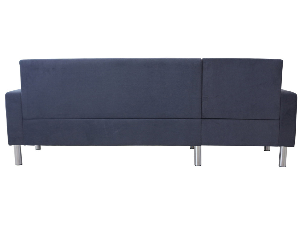 Wendesofa aus Stoff "Rio" - 4-Sitzer - Grau