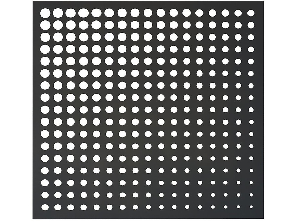 Deko-Panel - "Moon" - 5er-Set - 1.00 x 1.00 m - Grau