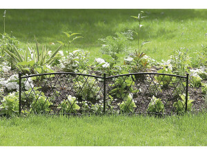 Bordüre - "Classic Metal" - 5er-Set - 0.40 x 1.00 m - Rost antik