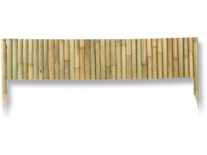 Bordüre - "Bamboo Border" - 6er-Set - 0.35 x 1.00 m - Beige