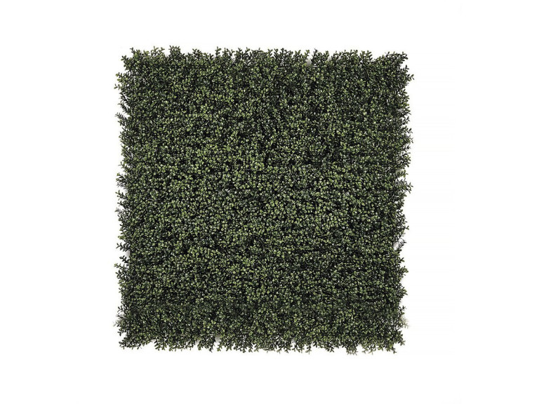 Pflanzenpaneel - "Vertical Buxus" - 4er-Set - 1.00 x 1.00 m - Grün