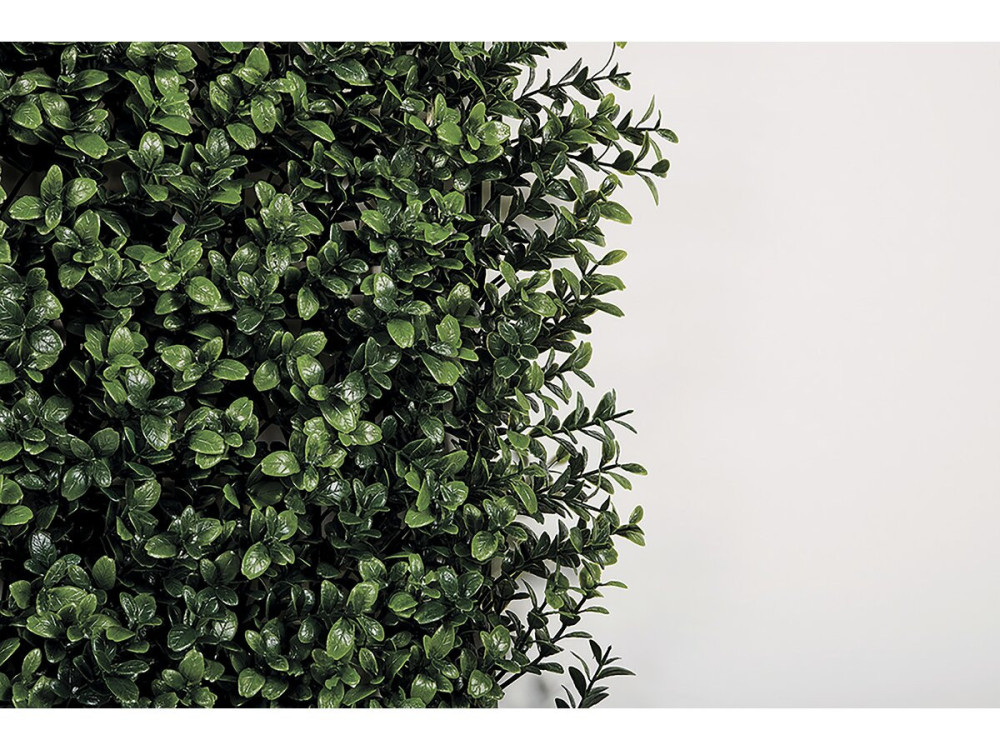 Pflanzenpaneel - "Vertical Buxus" - 4er-Set - 1.00 x 1.00 m - Grün