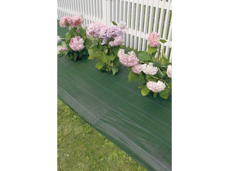 Gewebter Stoff " Weedsol " -1.25 x 100 m - 90 gr/m² - Grün