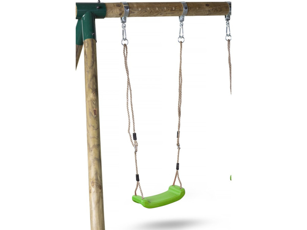 Holzschaukel "Lana" - mit 2 Schaukeln und 1 Wippe für zwei.