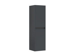 Badezimmerschrank „Side 40“ – 40 x 27 x 138 cm – Anthrazit matt