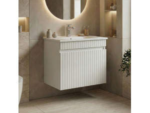 Waschtischunterschrank „Tivoli 65“ – 65 x 45 x 57 cm – Mattweiß 2