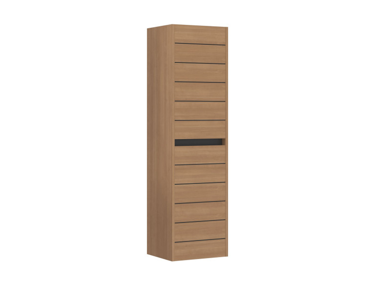 Badezimmerschrank „Ricato 40“ – 42 x 27 x 138 cm – Walnuss