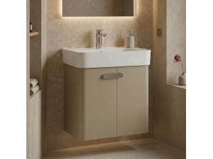 Waschtischunterschrank „Orbit 55“ – 55 x 38 x 62 cm – Mink 2