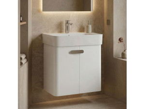Waschtischunterschrank „Orbit 55“ – 55 x 38 x 62 cm – Weiß 2