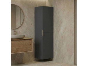 Badezimmerschrank „Purus Desna 40“ – 40 x 32 x 138 cm – Anthrazit matt 2