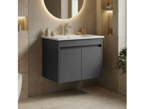 Waschtischunterschrank „Side 65 v2“ – 65 x 45 x 52 cm – Anthrazit matt 2
