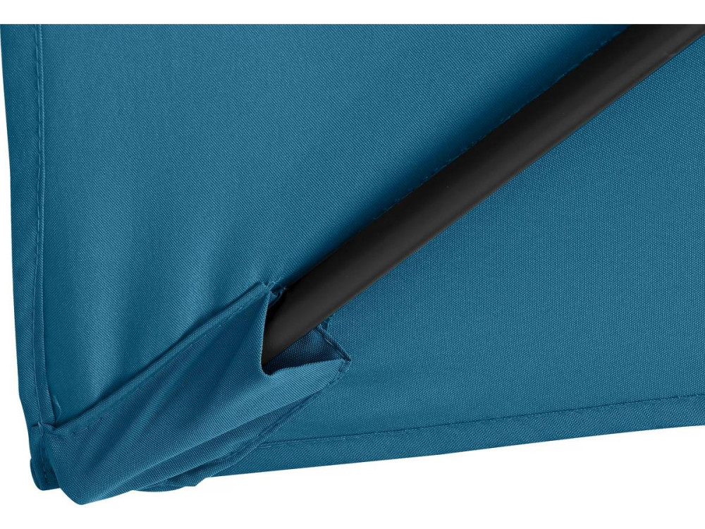 Sonnenschirm "Sol 2" - Rechteckig - 2 x 3 m - Blau + Platten zur Beschwerung inbegriffen