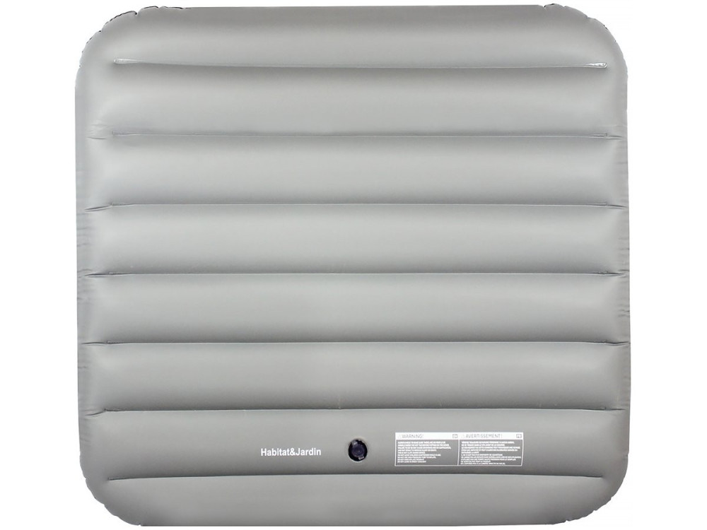 Aufblasbare Abdeckung für Whirlpool - 111 x 113 cm - Grau