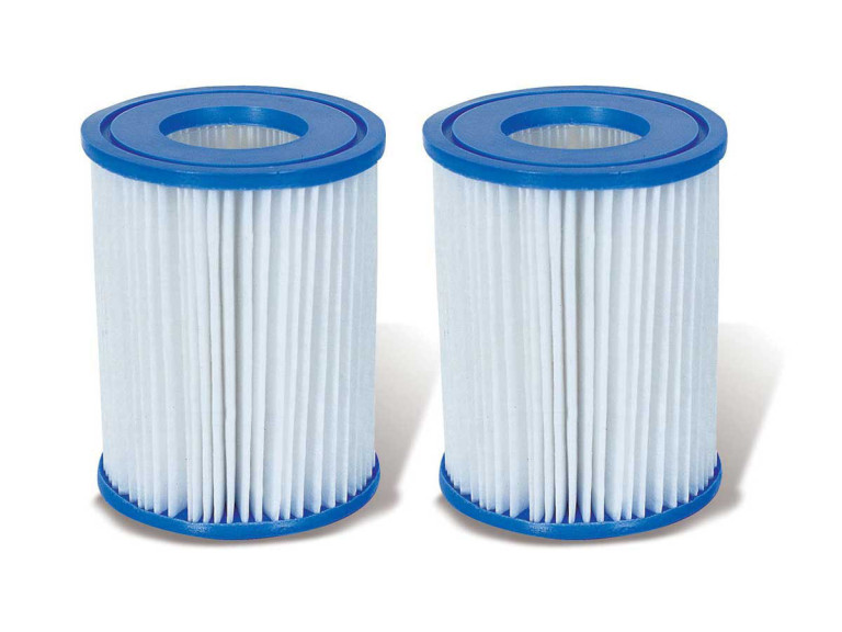 Filterkartuschen im 2er-Set für Filter Typ I Bestway