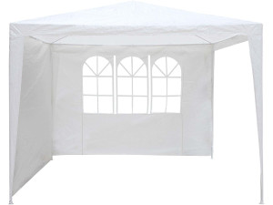 Weißes Ersatztuch für Gartenzelt - Pavillon-Wand - 1,9 x 2,9 m