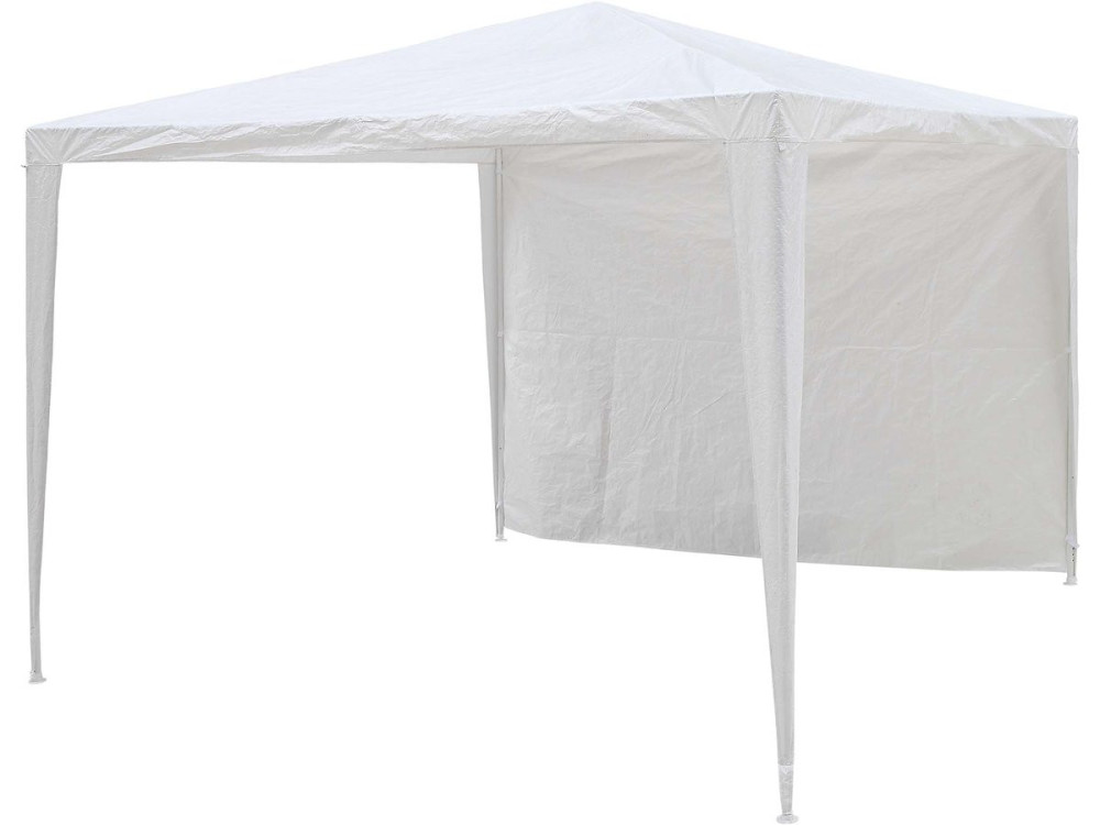 Weißes Ersatztuch für Gartenzelt - Pavillon-Wand - 1,9 x 2,9 m