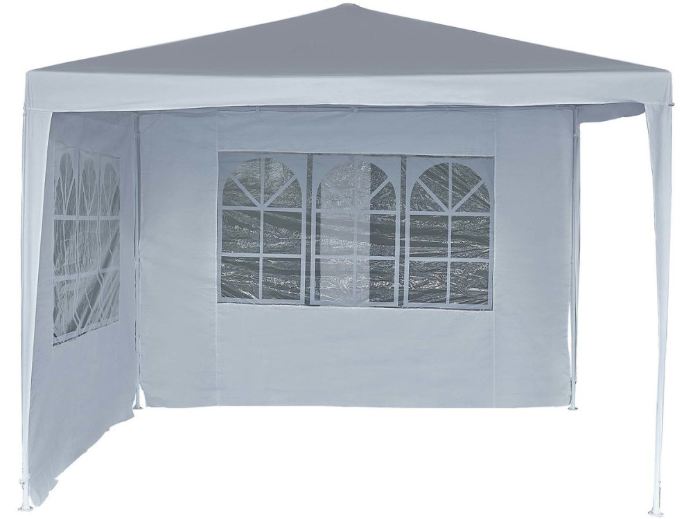 Weißes Ersatztuch für Gartenzelt - Pavillon-Wand - 1,9 x 2,9 m