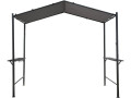 Grill-Pergola - 277 x 149 cm - Anthrazit