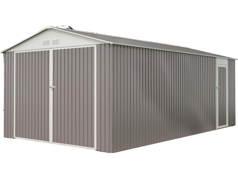 Metallgarage „Nevada“ mit Flügeltür - 18,56 m²