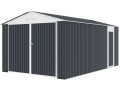 Metallgarage „Houston“ 15,36 m² - Anthrazit