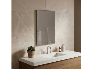 Dekorativer Holzspiegel „Purus 55“ – cm – transparent 2