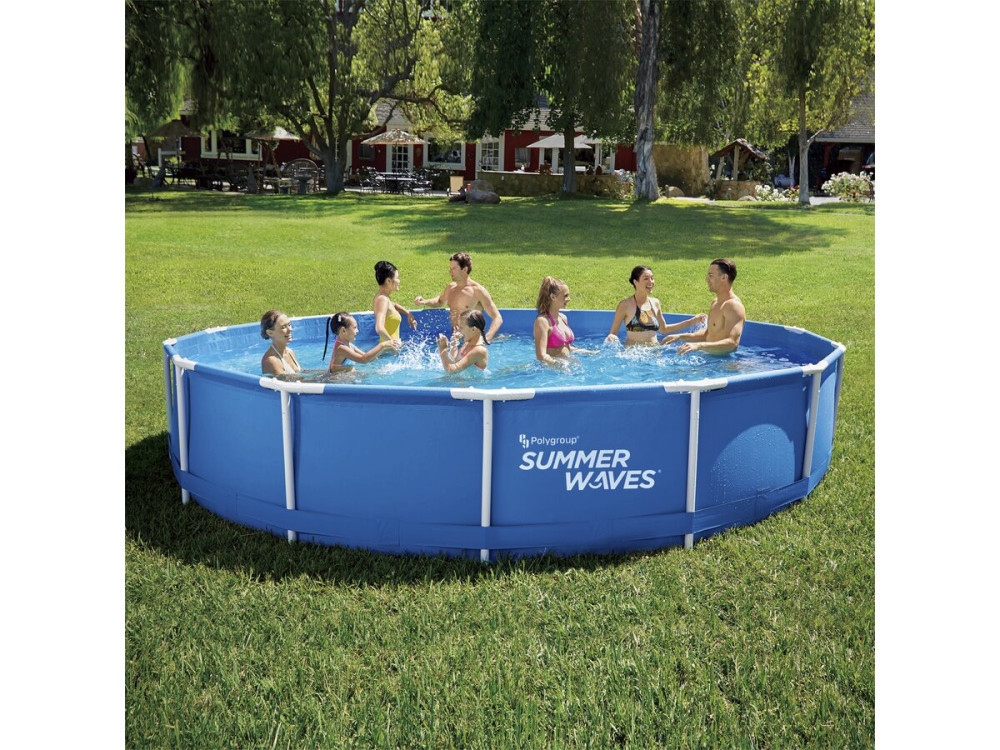 Pool Rund "Annie" - 4,57 x 4,57 x 0,84 m - Blau