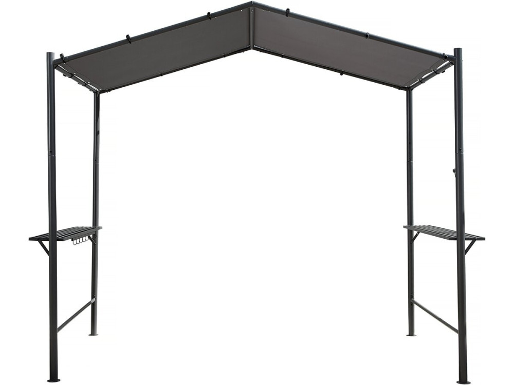 Grill-Pergola - 277 x 149 cm - Anthrazit