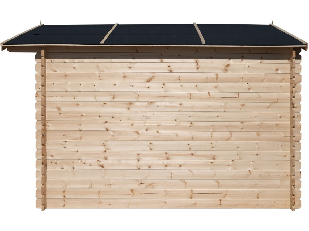 Gartenhaus aus Holz 9,4 m² "Lys" - 320 x 298 x 225 cm - 28 mm